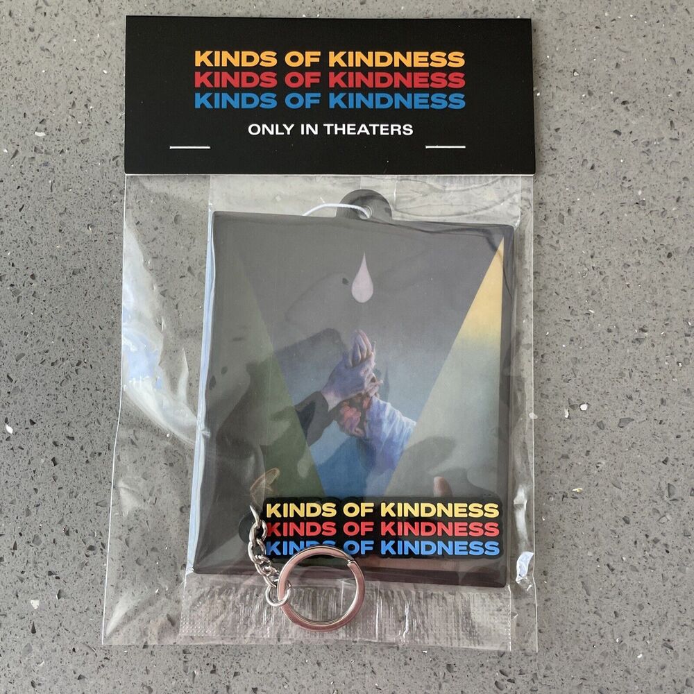Kinds Of Kindness Movie Keychain And Air Freshener AMC Emma Stone Promo New